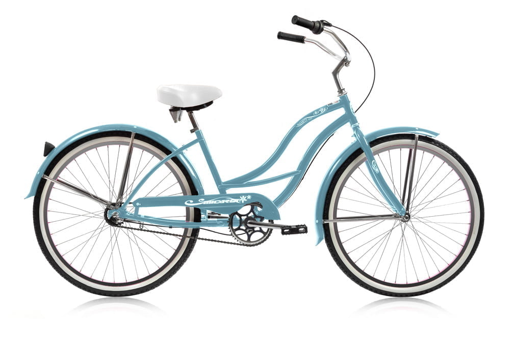 Baby Blue Women's Cruiser Bike