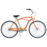 Orange Cruiser Bike