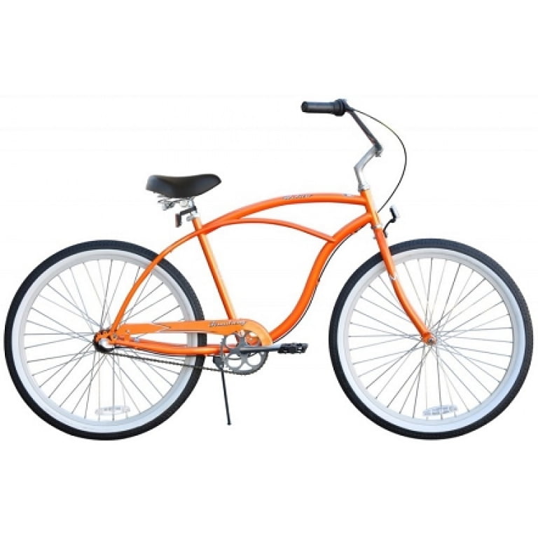 Orange Cruiser Bike