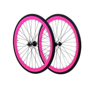 Pink Fixie Wheels
