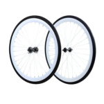 White 45mm Fixie Wheels