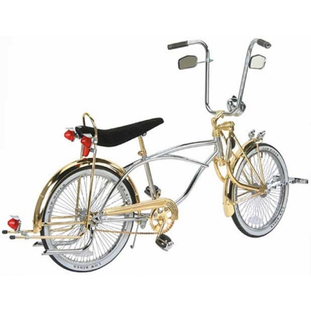 20" GOLD Wheel Trim Sqaure TWISTED Lowrider Beach Cruiser Bikes Cycling New 