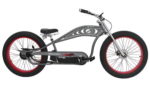 Matte Grey Electric Cruiser Bike