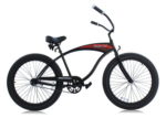 Matte Black Cruiser Bike