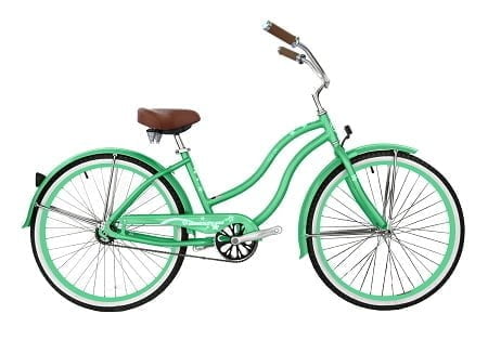 Mint Green Cruiser Bike