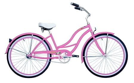 pink cruiser bike