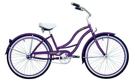 purple cruiser bike