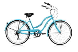 Baby Blue Cruiser Bike