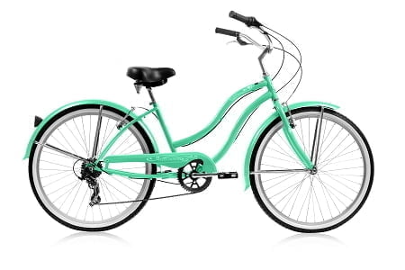 Mint Green Cruiser Bike