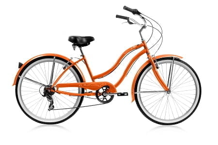Orange Cruiser Bike