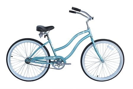 Micargi 26" Pantera Women beach cruiser bicycle bike Baby Blue 