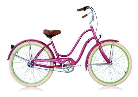 Hot Pink Cruiser Bike
